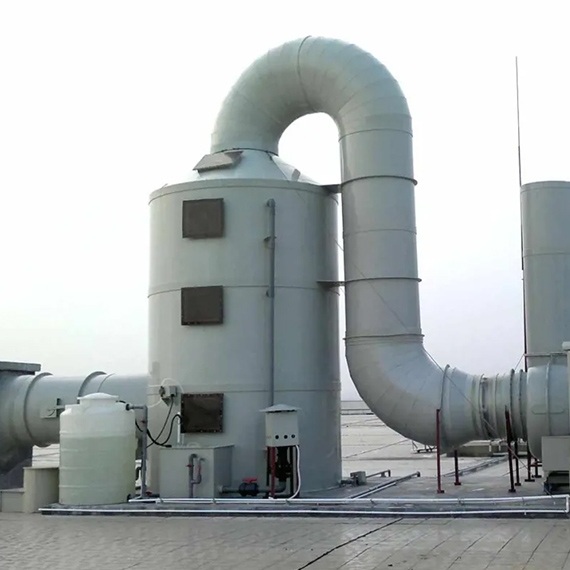 认识PP喷淋塔的工作原理